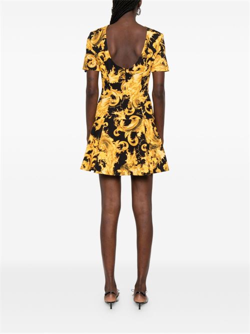 Abito donna con stampa barocca Versace jeans Couture | 80HAO918NS76G89